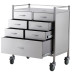 Resuscitation Trolley - Seven Drawer Stainless Steel