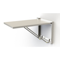 Exam Table - Wall Mount - Easy Fold - Stainless Steel